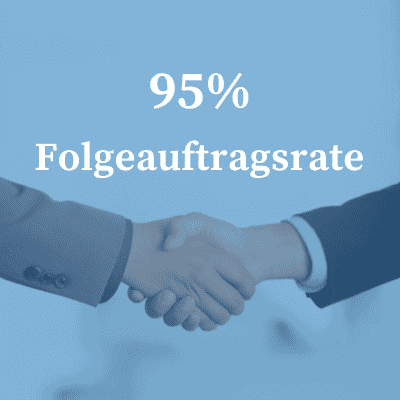 bioinformatische Analysen - 95% Folgeauftragsrate