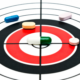 Image shows a target with a pill in the centre and other pills on the edges of the target.